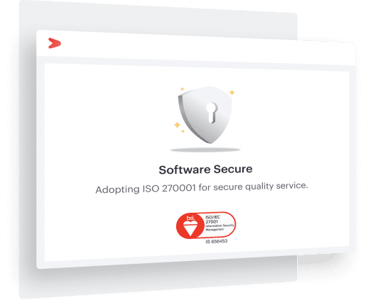 Ilustrasi dari sertifikat ISO 270001 untuk sistem HR Mekari Talenta