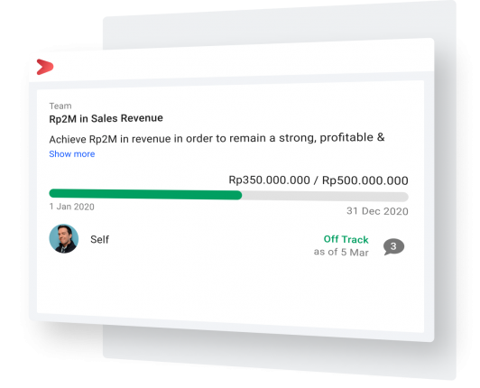 Fitur untuk mengukur performa karyawan di dalam aplikasi HR online untuk memudahkan operasional tim sales