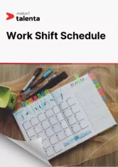 work shift schedule
